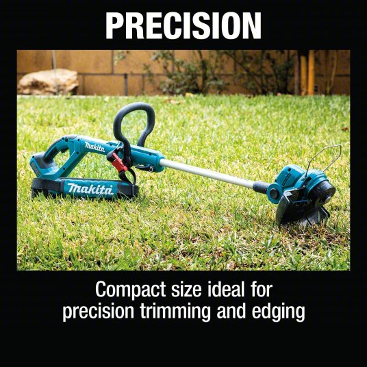 Battery-Powered String Trimmer: 10 1/4 in Cutting Wd, Telescoping Shaft, Not Capable, 4.0 Ah