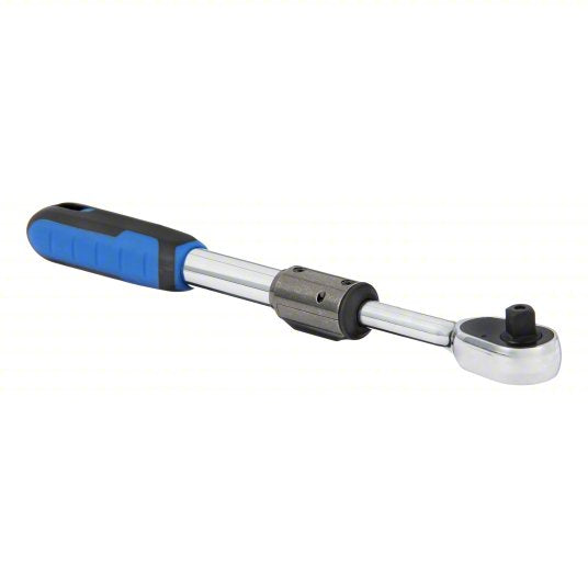 Pear, Reversible, 13 1/2 in Overall Lg, Chrome, 5° Min Arc Swing