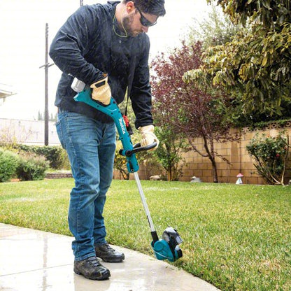 Battery-Powered String Trimmer: 10 1/4 in Cutting Wd, Telescoping Shaft, Not Capable, 4.0 Ah