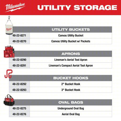 Bucket Bag: 11 13/16 in W x 14 9/16 in H x 11 13/16 in L, White, Canvas, 1 Pockets