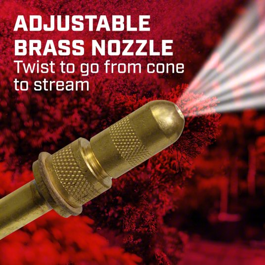 Handheld Sprayer: Spot, 2 gal Tank, Steel Tank, 25 ft Max Spray Distance, 60 psi, Adj Nozzle