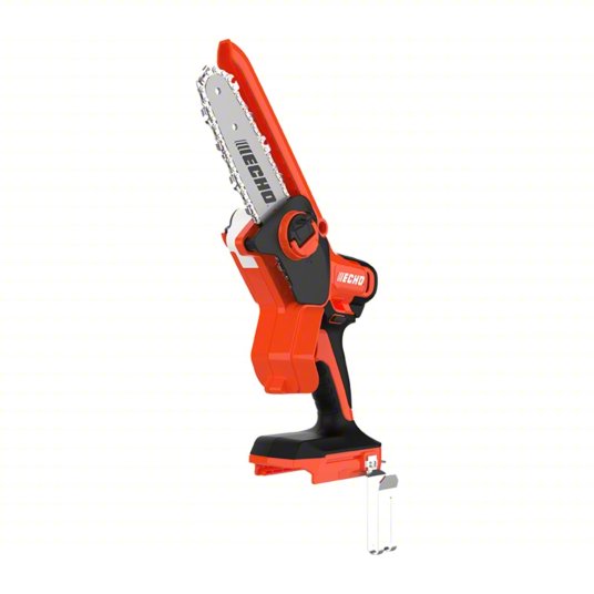 Battery-Powered Chainsaw Kit: 6 in Bar Lg, Auto Chain Oiler, 2.5 Ah Battery Capacity, 56 V