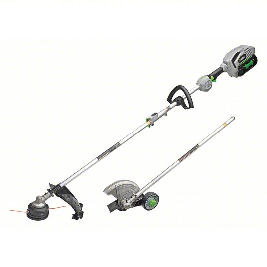 Battery-Powered Combination Kit: POWER+, Trimmer and Edger, 15 in String Trimmer Cutting Wd