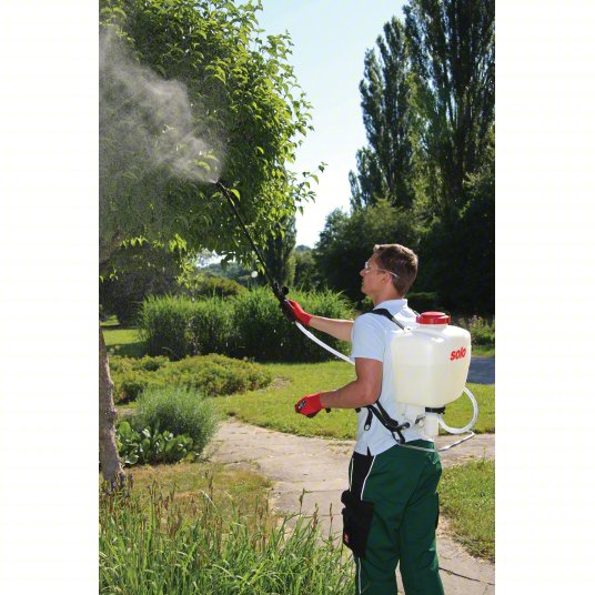 Backpack Sprayer: For Lawn, Garden and Agriculture, Mix-in-Tank, 4 gal Tank Capacity