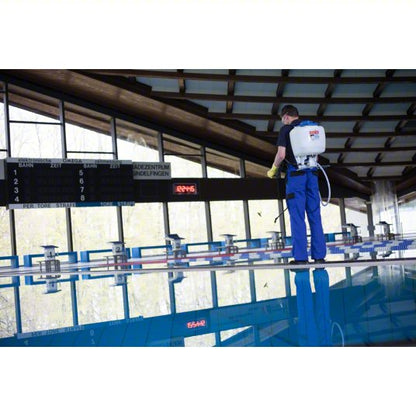 Backpack Sprayer: For Cleaning and Degreasing, Mix-in-Tank, 4 gal Tank Capacity