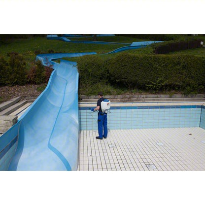 Backpack Sprayer: For Cleaning and Degreasing, Mix-in-Tank, 4 gal Tank Capacity