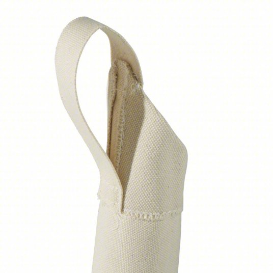 Bucket Bag: 2 1/2 in W x 15 1/2 in H x 2 1/2 in L, Off-White, Canvas, 1 Pockets