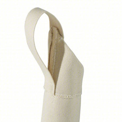 Bucket Bag: 2 1/2 in W x 15 1/2 in H x 2 1/2 in L, Off-White, Canvas, 1 Pockets