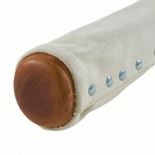 Bucket Bag: 2 1/2 in W x 15 1/2 in H x 2 1/2 in L, Off-White, Canvas, 1 Pockets