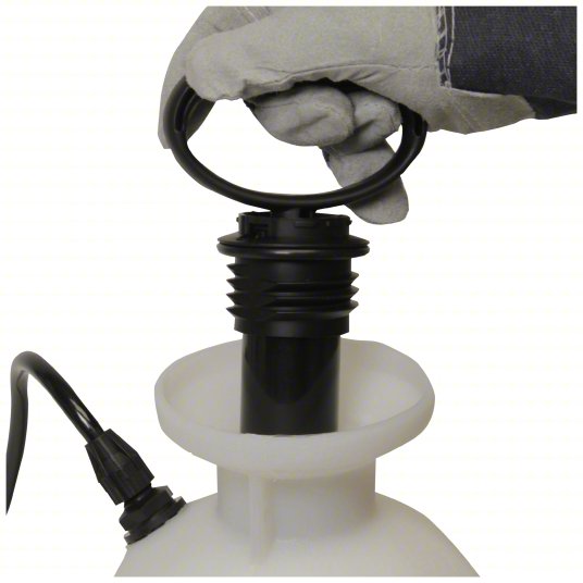 Handheld Sprayer: Spot, 1 gal Tank, Poly Tank, 25 ft Max Spray Distance, 60 psi, Adj Nozzle