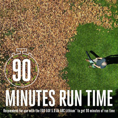 Handheld Blower: POWER+, 580 cfm Max. Air Flow, 200 mph Max. Air Speed