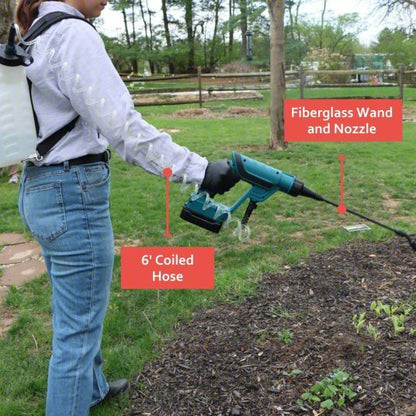 Backpack Sprayer: For Lawn, Garden and Agriculture, 1 1/2 gal Tank Capacity, 12V