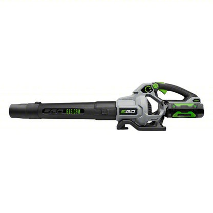 Handheld Blower: POWER+, 615 cfm Max. Air Flow, 170 mph Max. Air Speed, 2.5 Ah