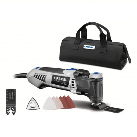 Oscillating Tool Kit: 10,000 to 21,000, 3.2° Oscillation Angle, 3.5 A Current, 120 V AC Volt