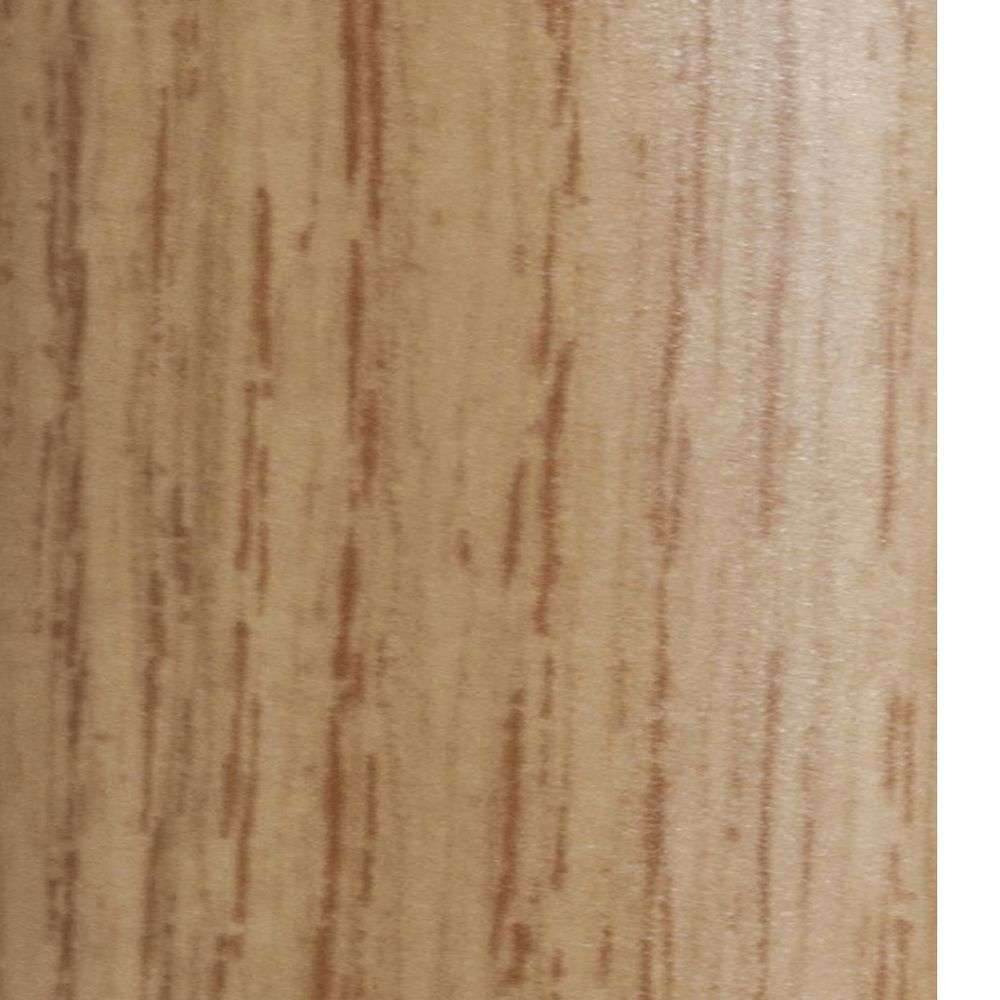 A60 15 x 22mm Push-In Aluminium Wood Effect Stair Nosing Edge Trim