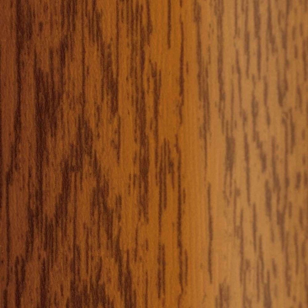 A60 15 x 22mm Push-In Aluminium Wood Effect Stair Nosing Edge Trim